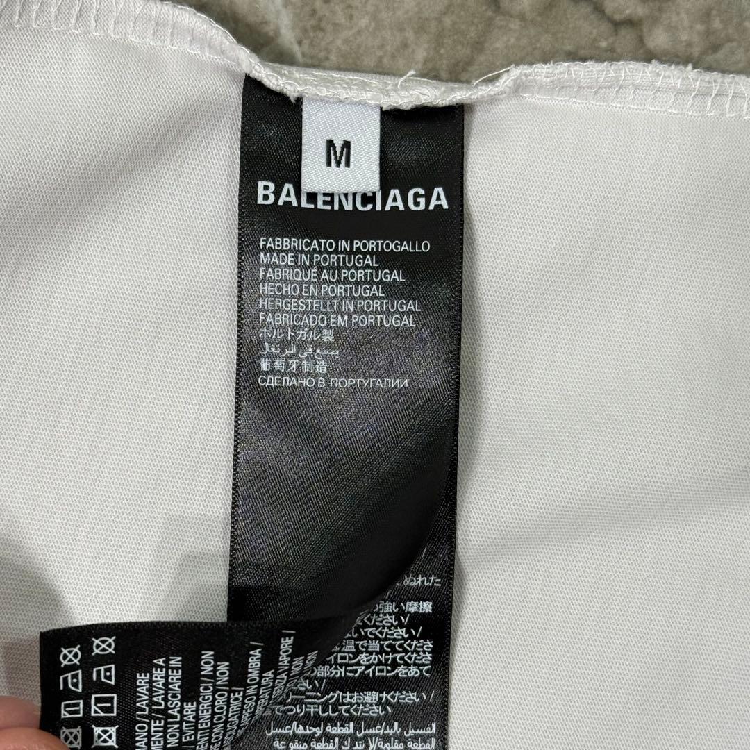 【交渉可】BALENCIAGA ロゴプリントTシャツ