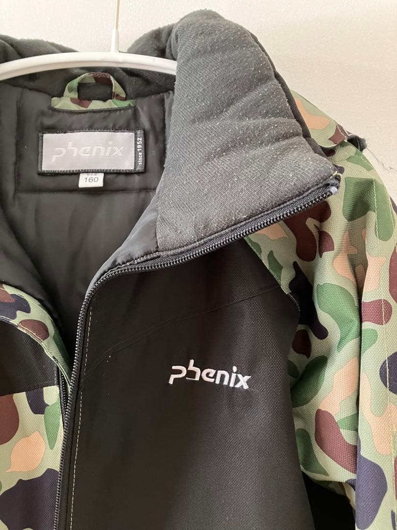 phnix 迷彩柄 スキーウェアセット　160