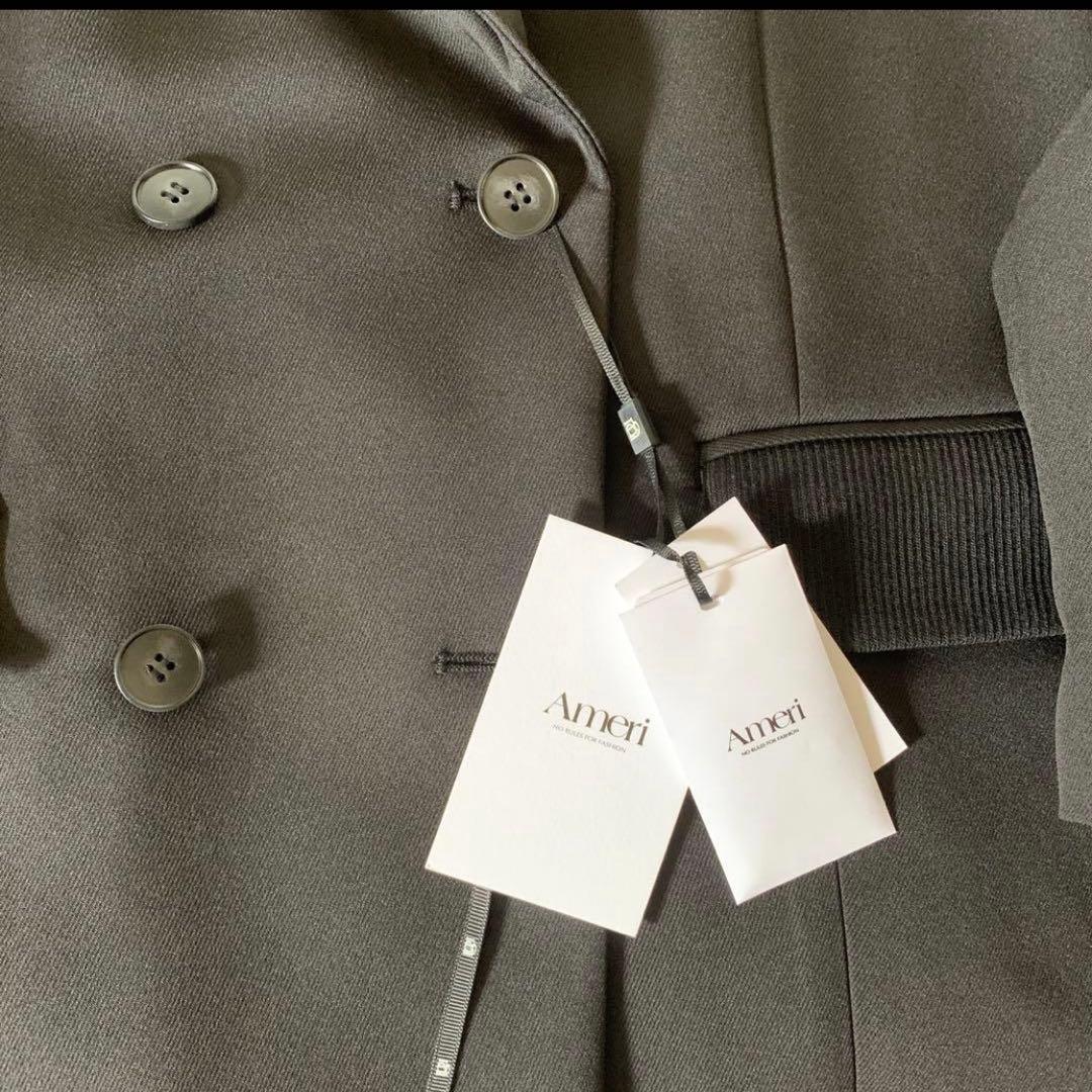 AMERI RIB SWITCHING OVER JACKETブラックF新品