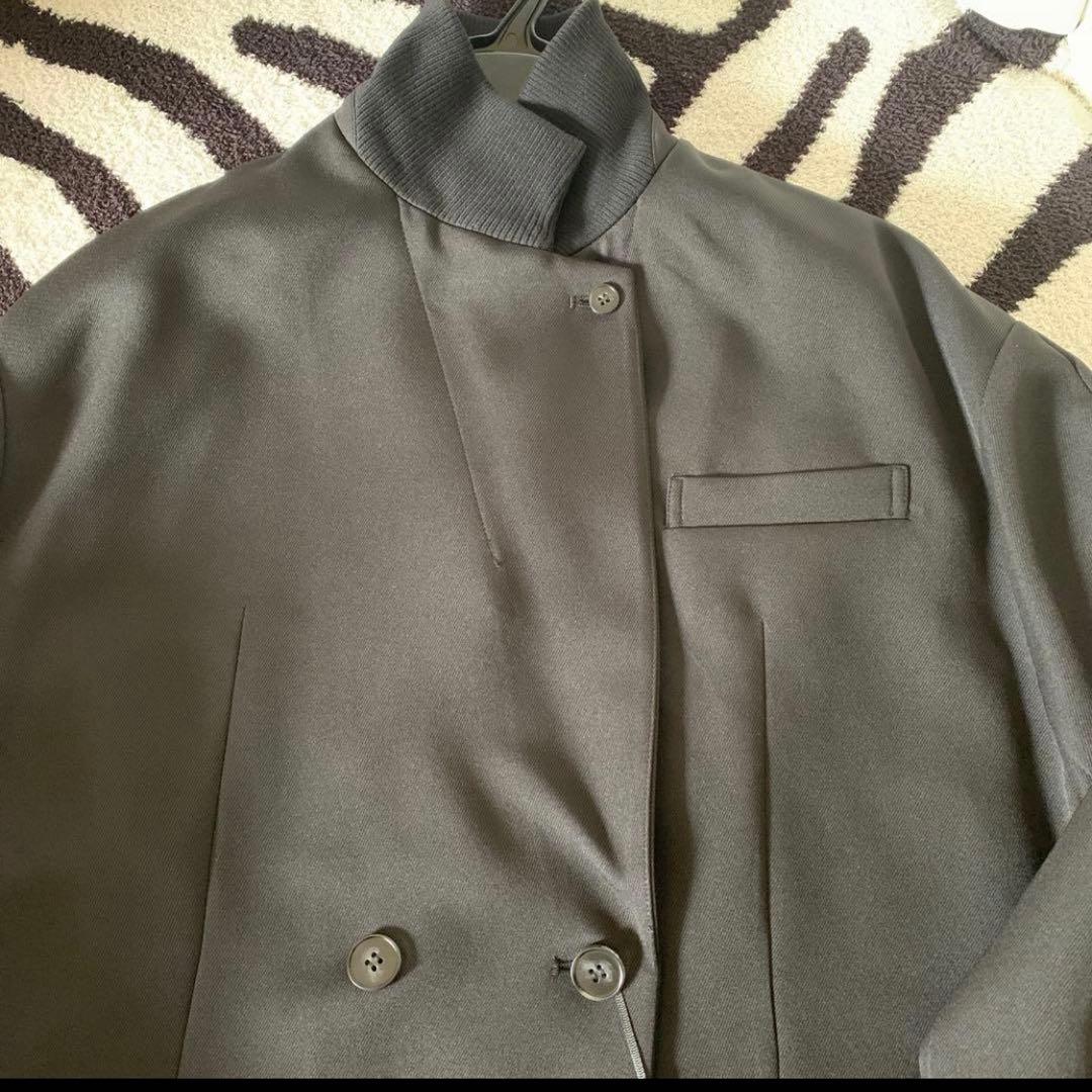 AMERI RIB SWITCHING OVER JACKETブラックF新品