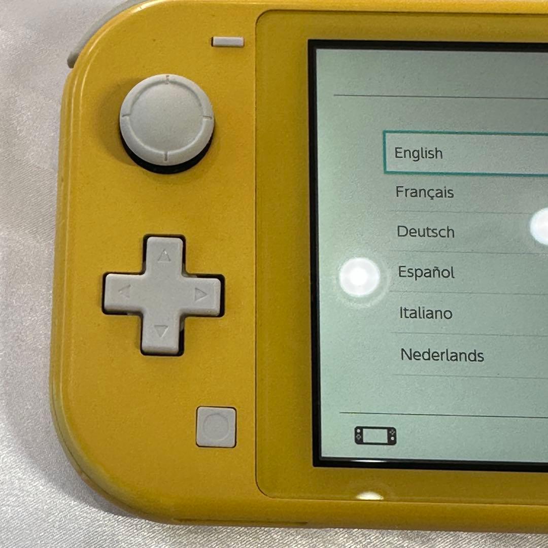 【動作OK】Nintendo Switch Lite イエロー 本体のみ