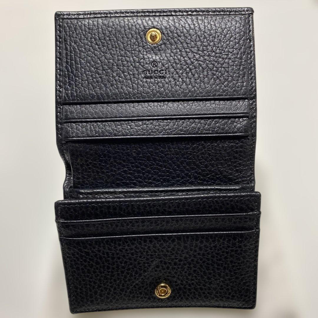✨極美品✨グッチ GG マーモント 二つ折り 財布 シリアルNO456126