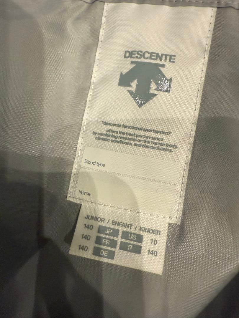 DESCENTE スキーウェア 140cm セット