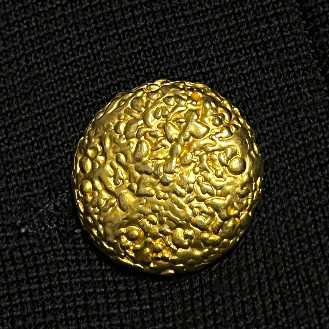 【金ボタン】【L】Yves Saint Laurent カーディガン レディース