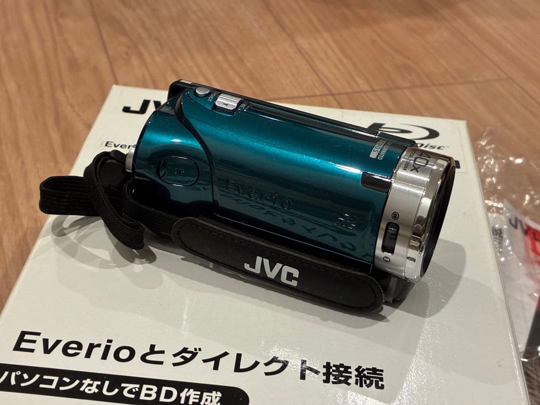 JVC Everio フルHD ビデオカメラ CU-BD5-G