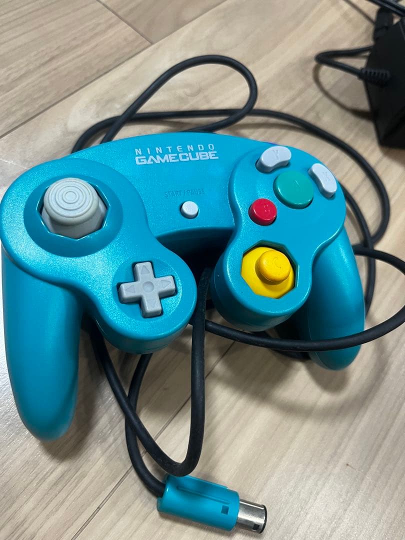 ゲームキューブオレンジ 本体 コントローラー 通信ケーブルまとめ売り
