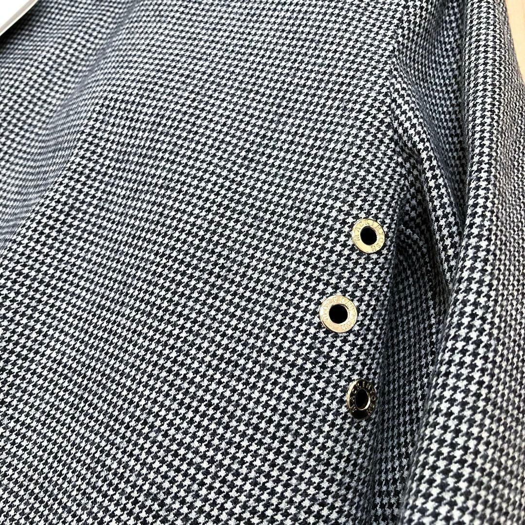 専用MACKINTOSH◆ゴム引きシングルトレンチコート8千鳥格子22万