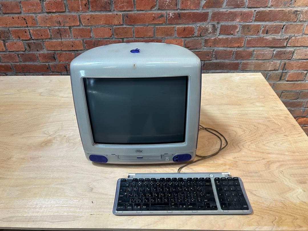 【希少】【ジャンク品】Apple 初代iMac キーボード付き