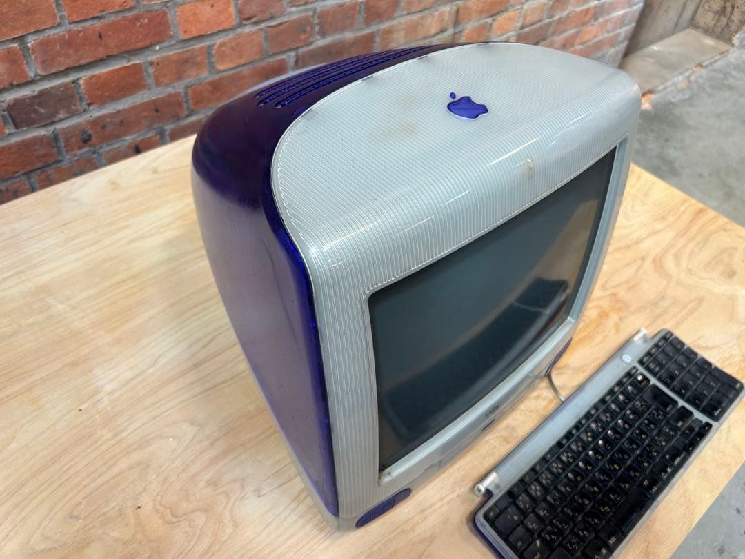 【希少】【ジャンク品】Apple 初代iMac キーボード付き