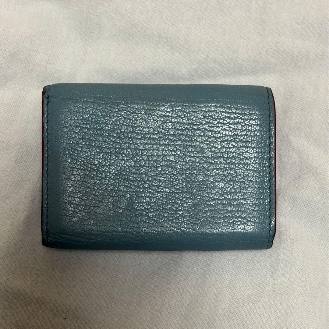 MIU MIU マドラス 三つ折りサイフ ラブレター