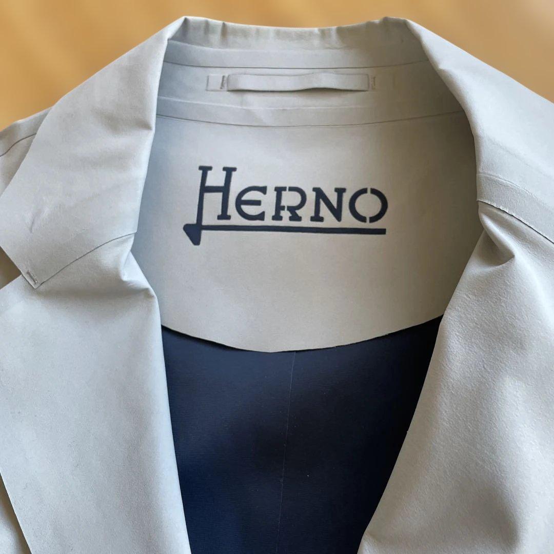 Herno グレー テーラードジャケット