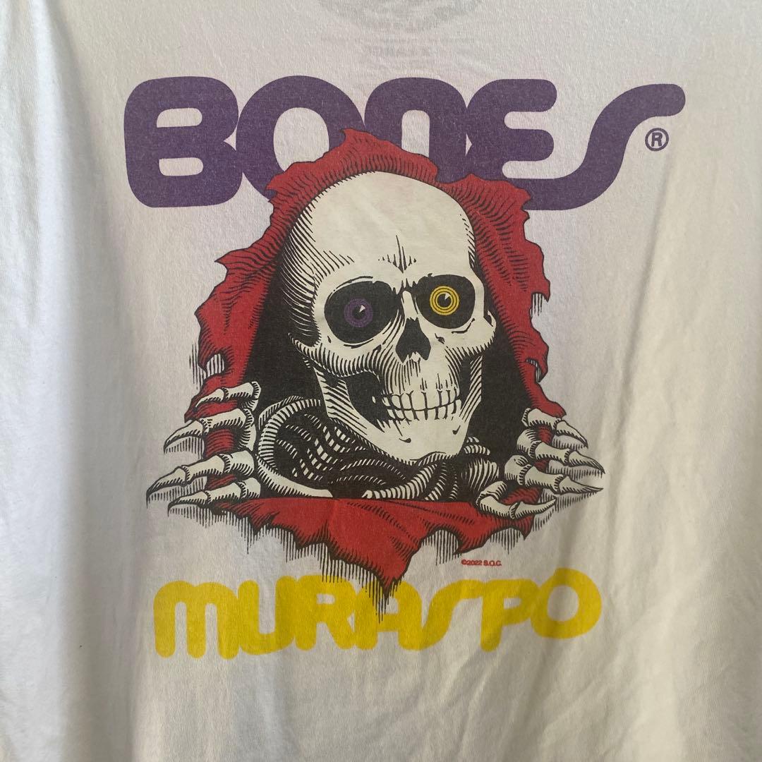 【グッドレギュラー】パウエルペラルタ　覗きボーン　バックプリントTシャツ