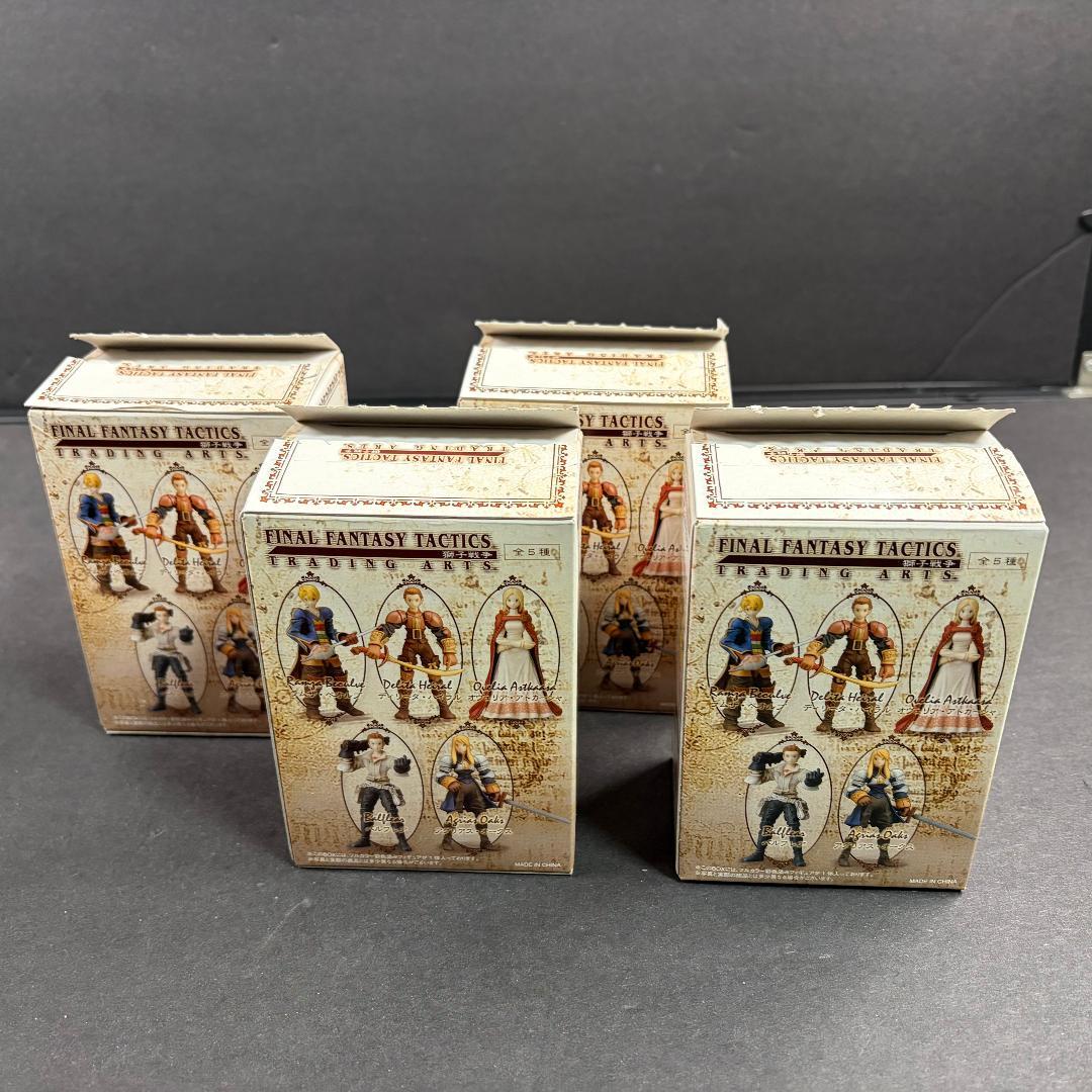 未開封 ファイナルファンタジータクティクス フィギュア 4本 まとめ売り セット