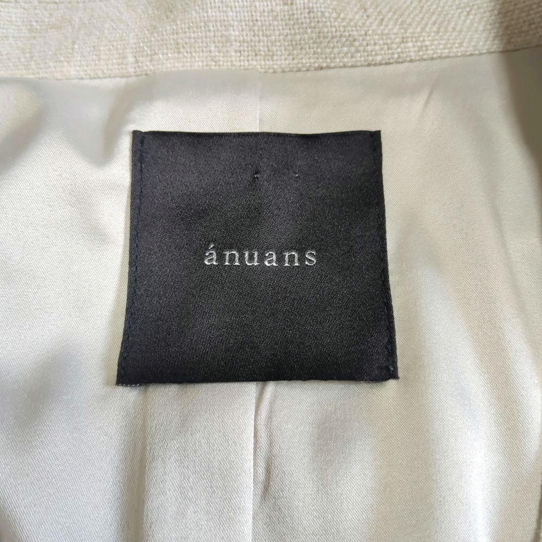 専用極美品✨anuans リネンダブルテーラードジャケット 2024 ベージュ