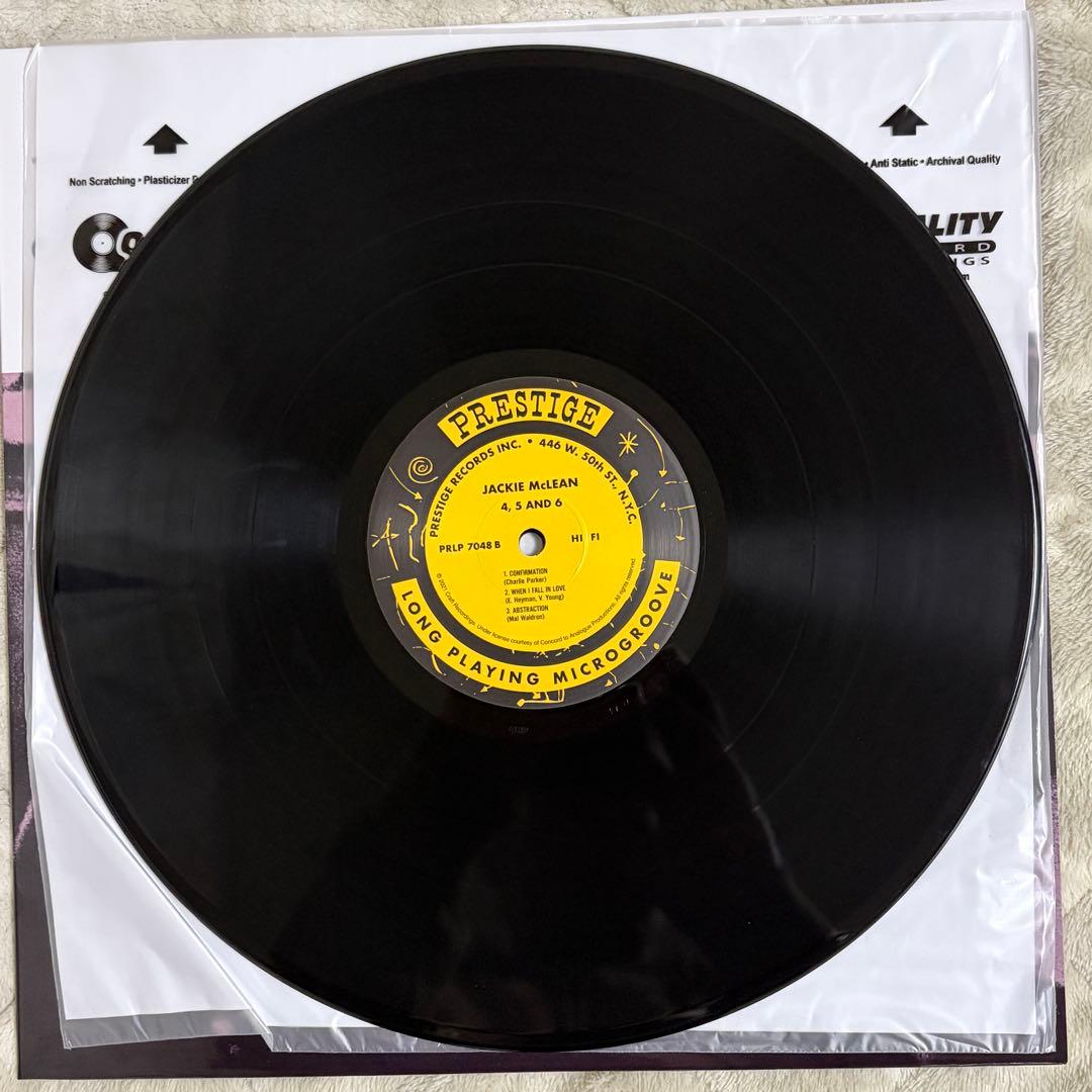 【レコード】Jackie McLean『4, 5 and 6』