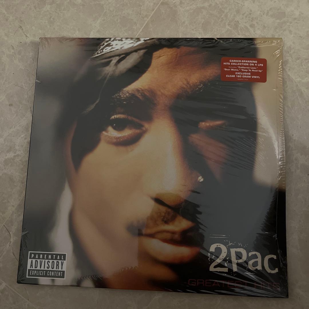2Pac Greatest Hits 2パック 4LPクリアーカラーレコードレア