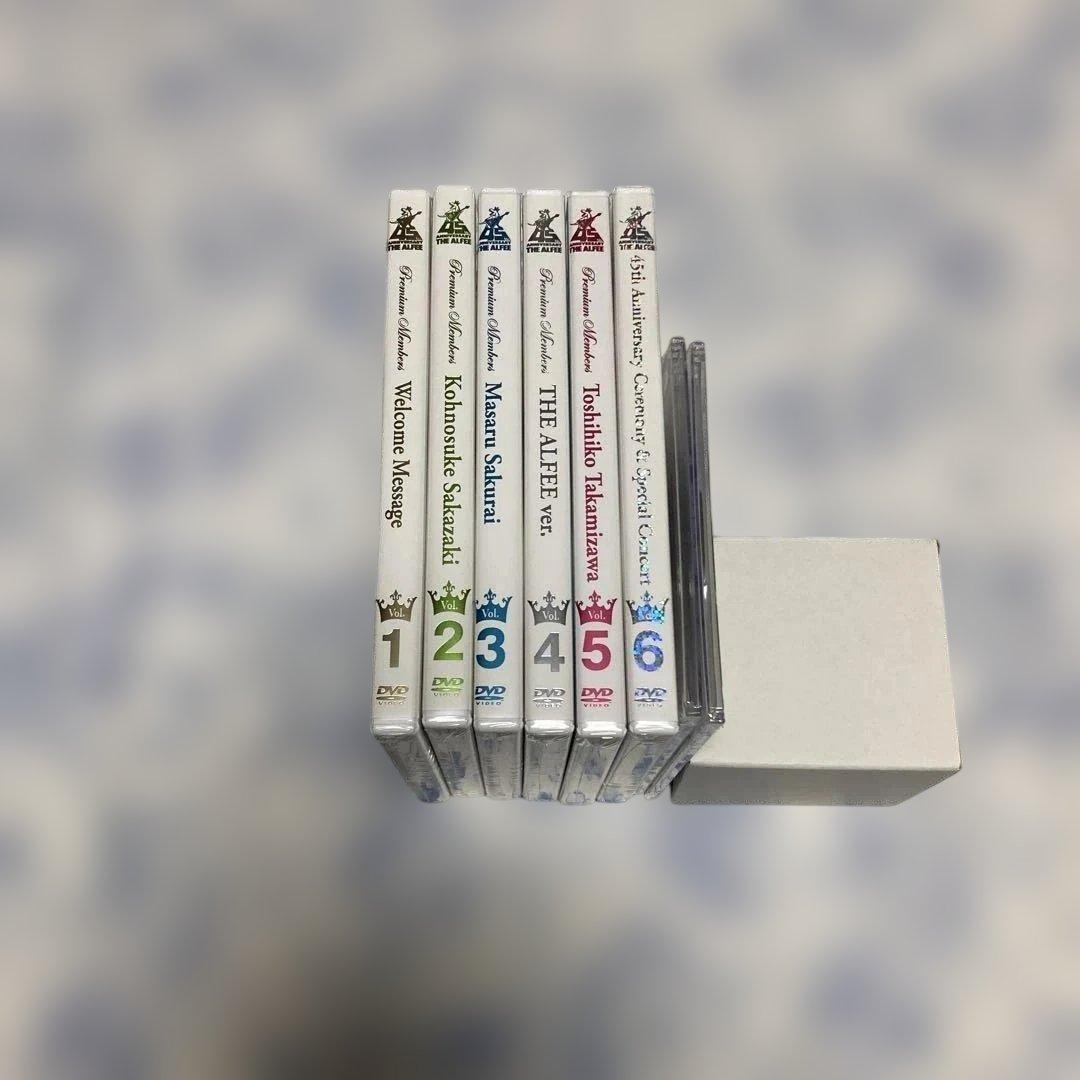 THE ALFEE 45周年 Premium限定 DVD全8枚＋記念品 ほぼ完品