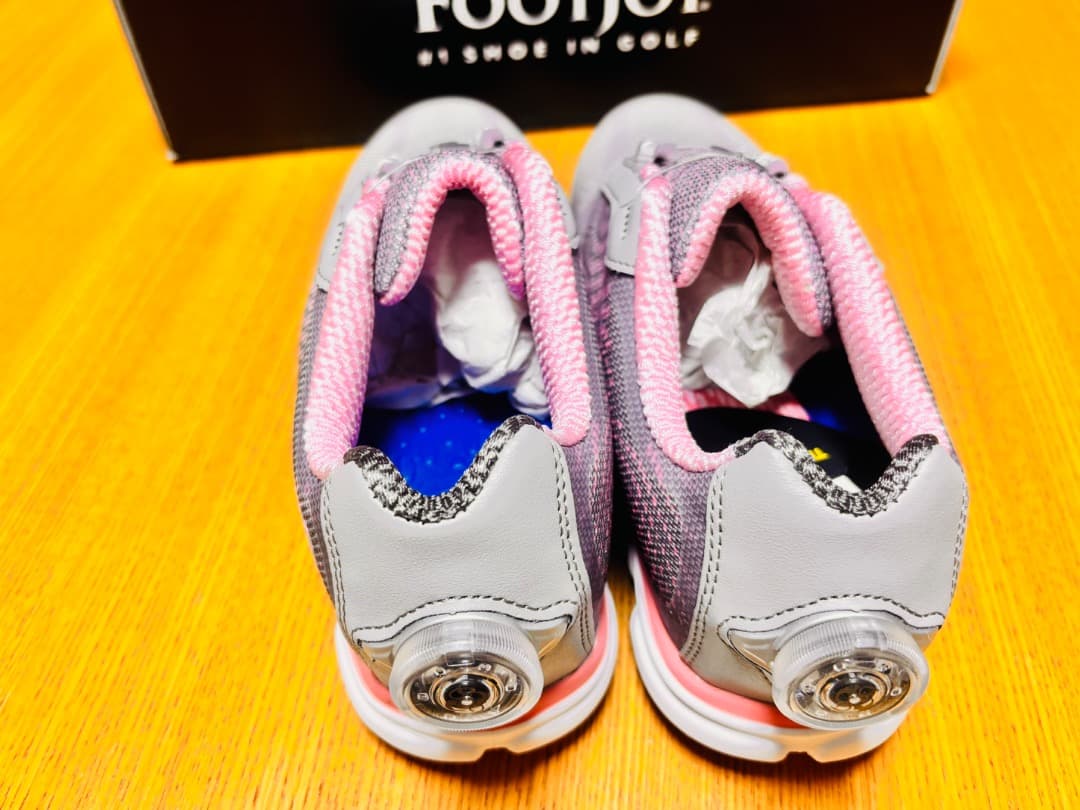 【新品　未使用】FootJoy ゴルフシューズ 女性用 グレー23cm