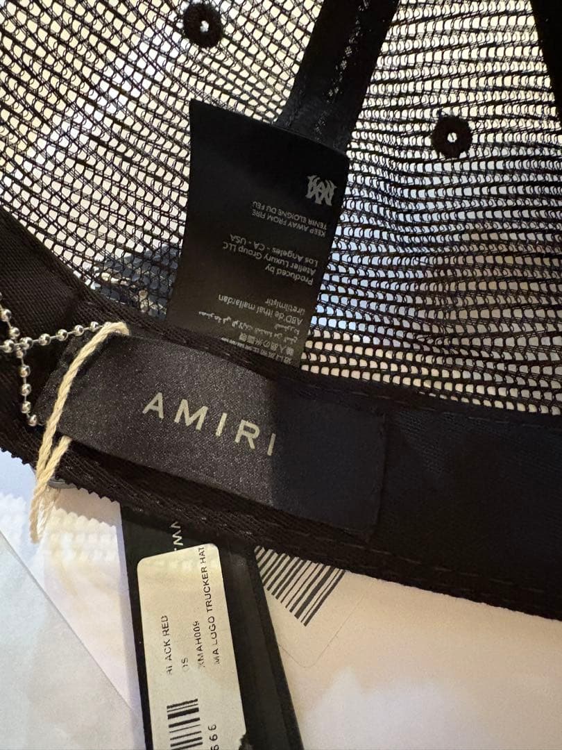 新品未使用 AMIRI アミリ キャップ 正規品