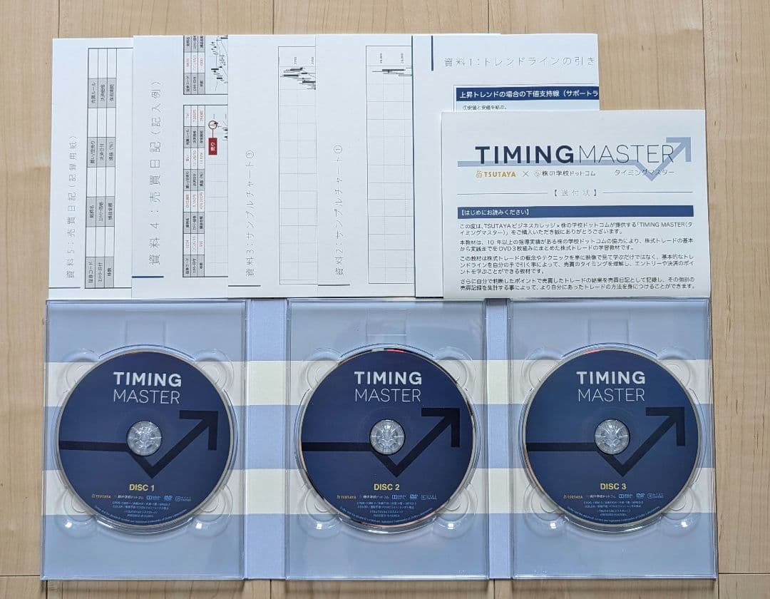 TIMING MASTER (タイミングマスター)DVD 3枚セット