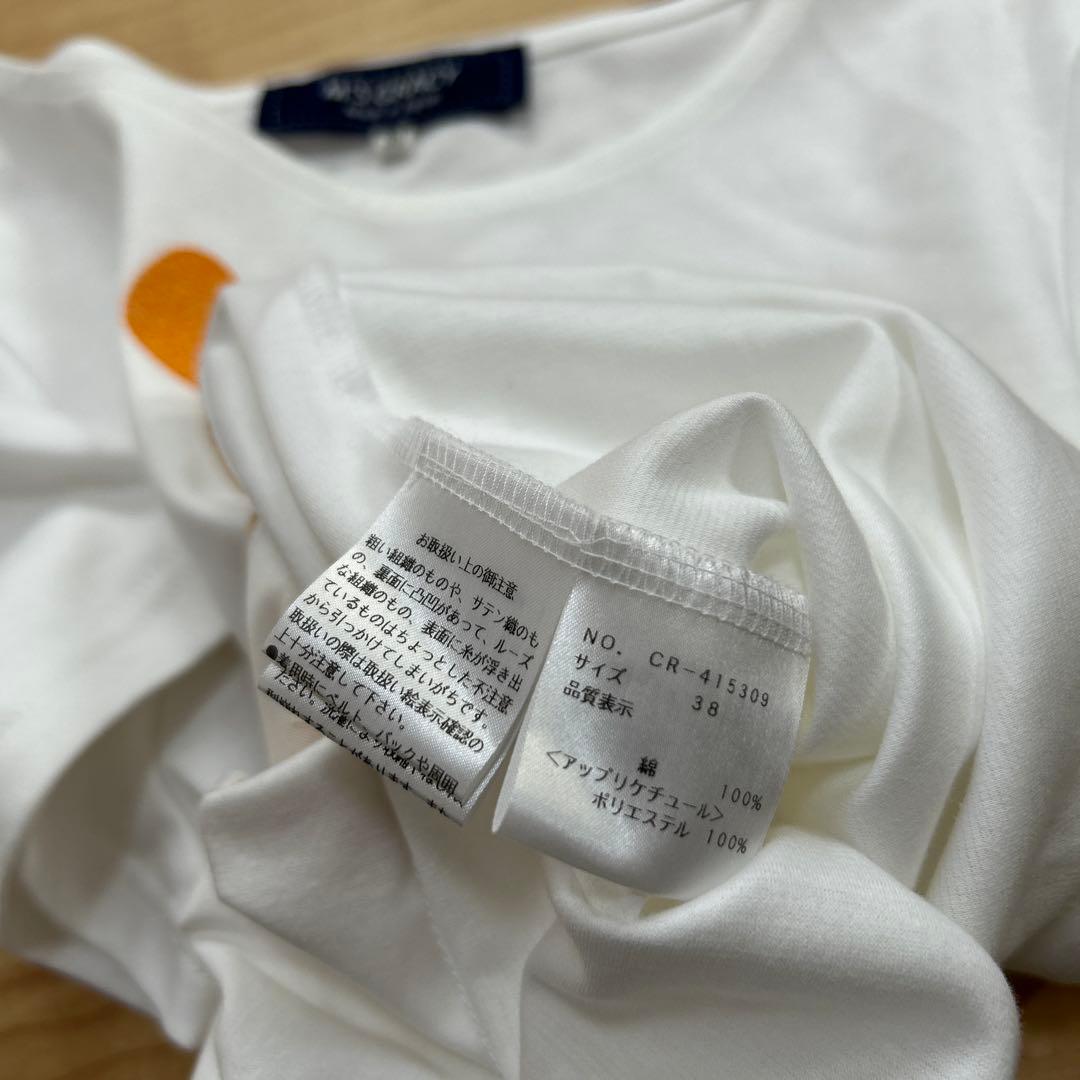 新品✨ エムズグレイシー　女の子モチーフ付きカットソー　カタログ掲載品　38