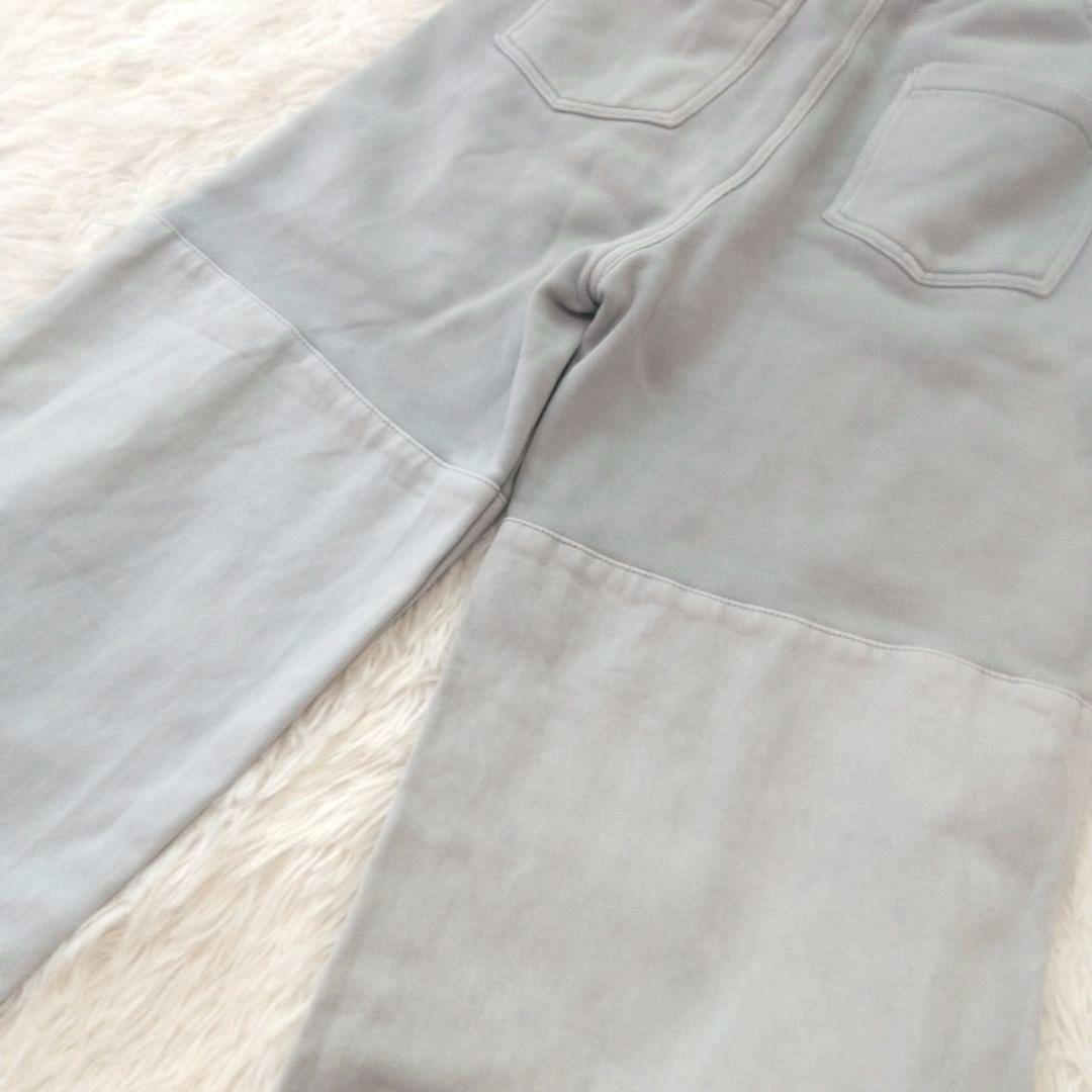 AMOMENTO アモーメント デニムスウェットパンツ グレー S