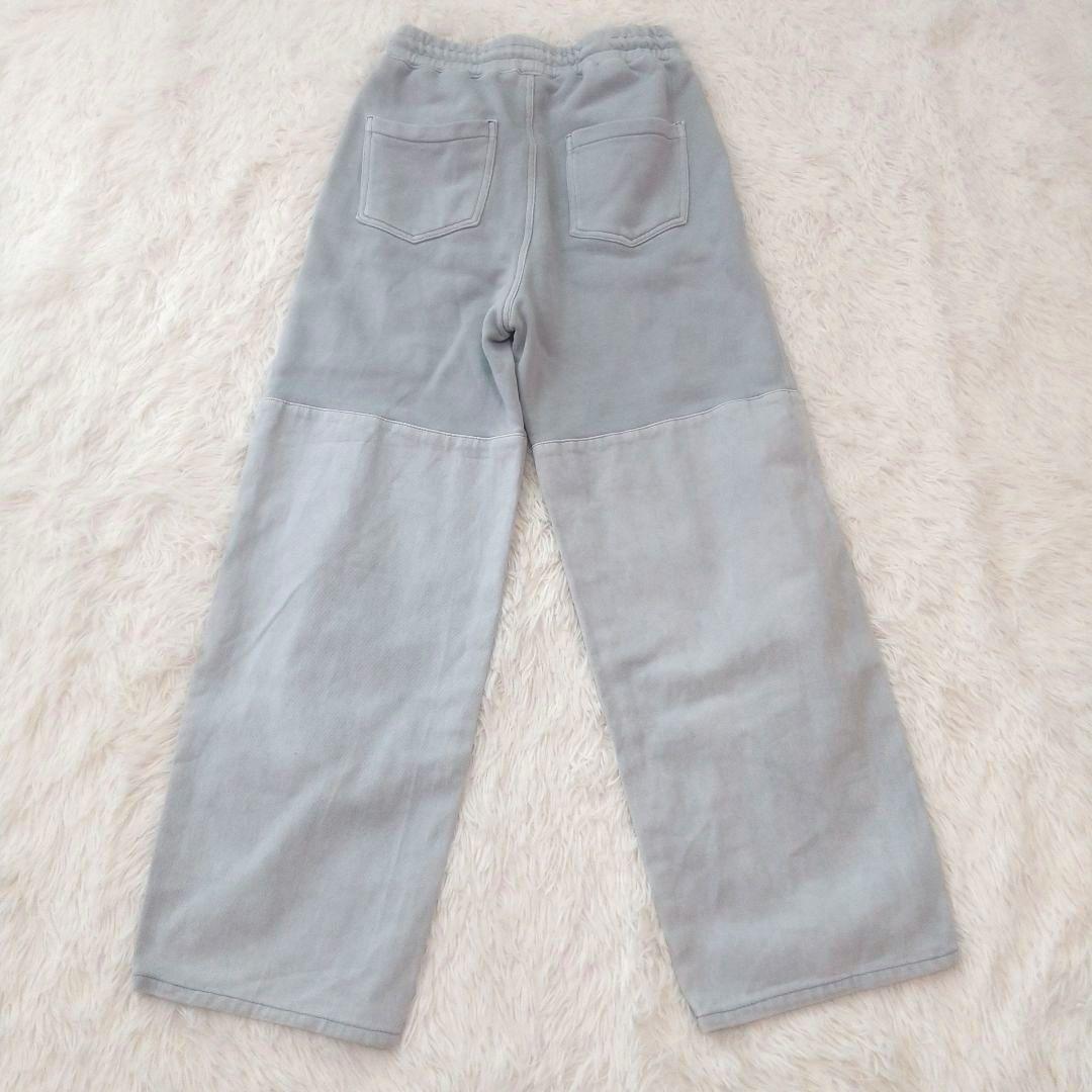 AMOMENTO アモーメント デニムスウェットパンツ グレー S