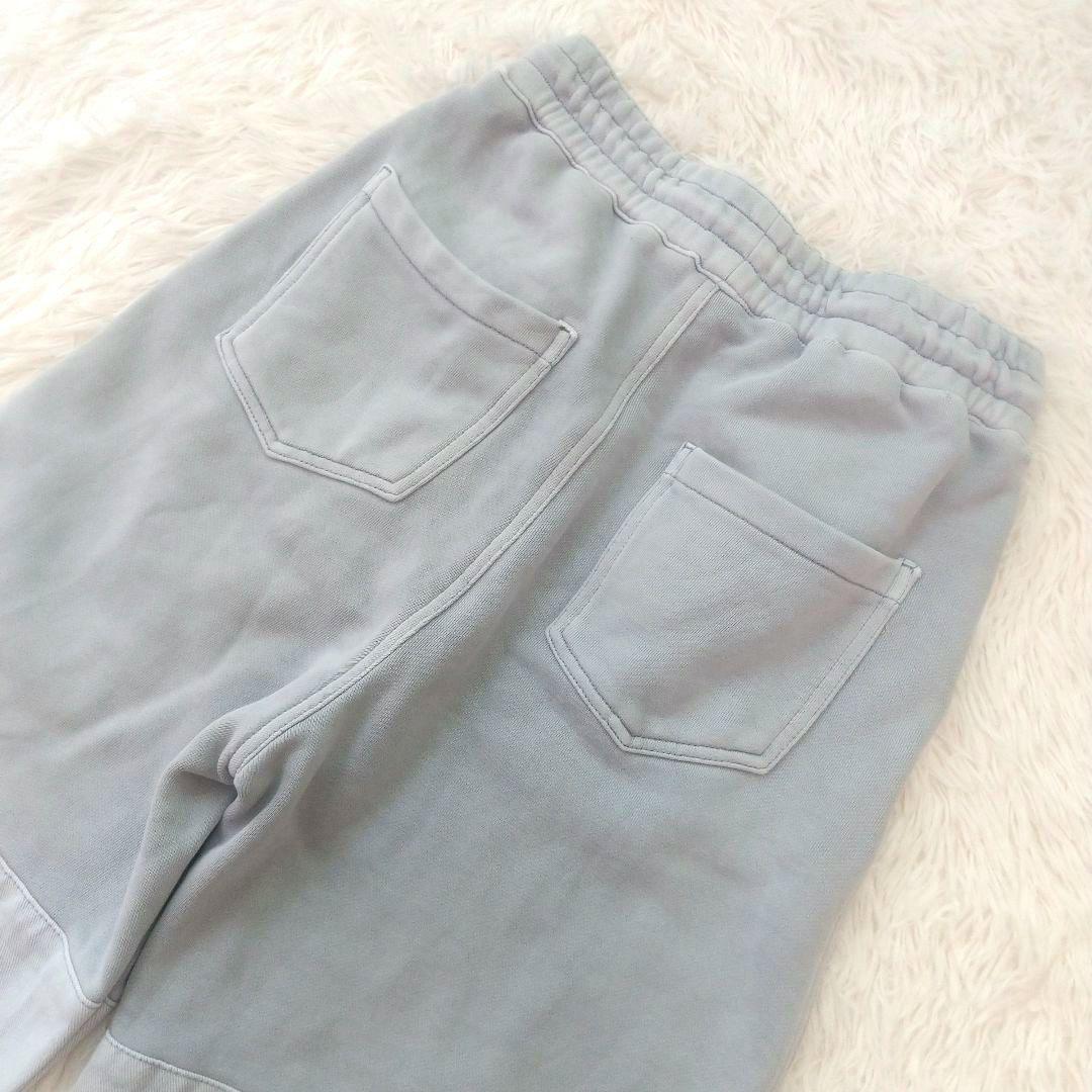 AMOMENTO アモーメント デニムスウェットパンツ グレー S