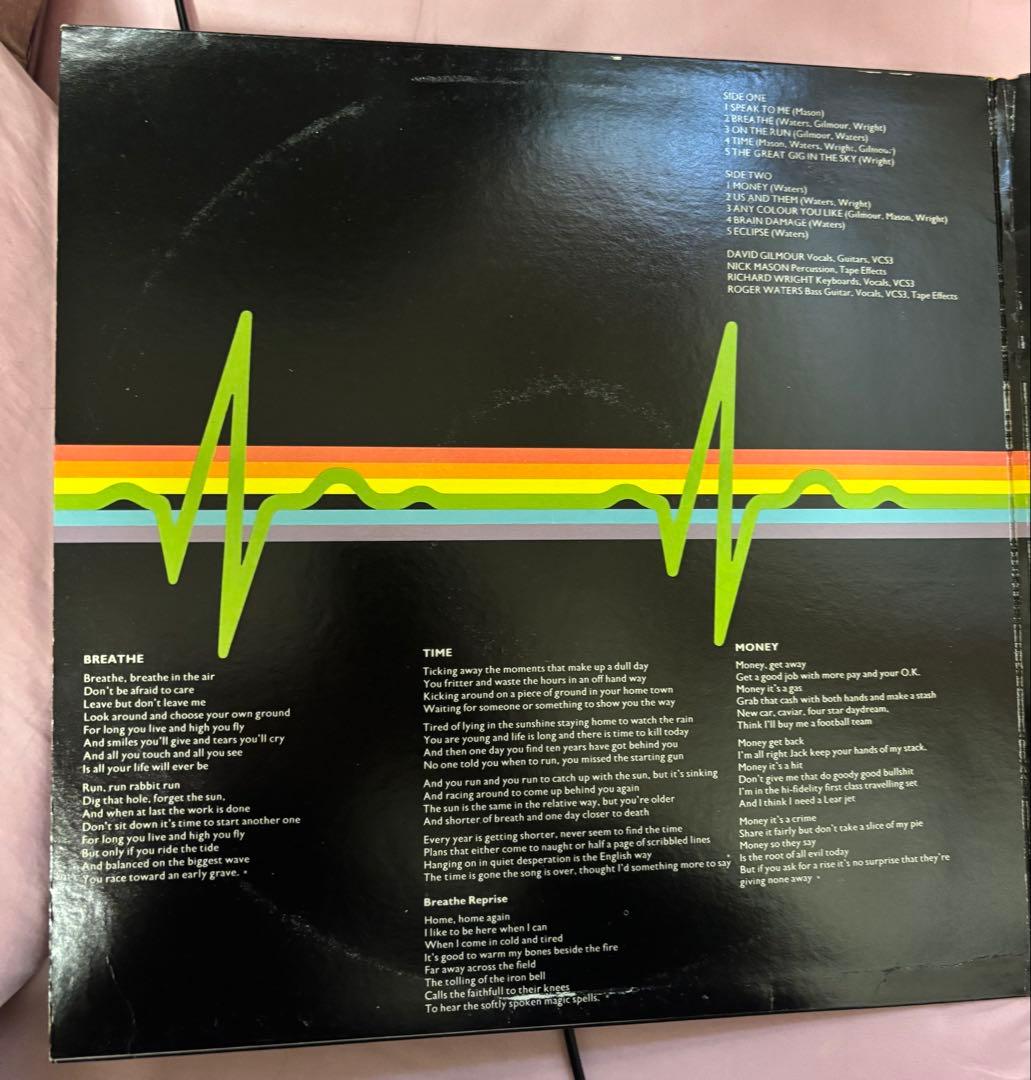 洋楽 PINK FLOYD THE DARK SIDE OF THE MOON
