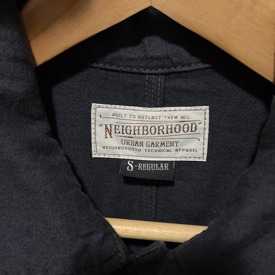 NEIGHBORHOOD【ネイバーフッド】ENG ショップコート リネン混