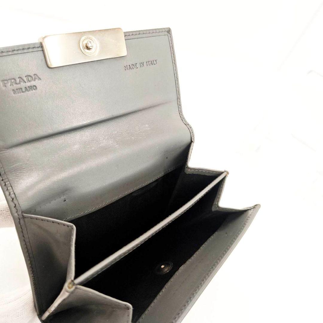 美品 プラダ ケース カードケース 小銭入れ 名刺入れ PRADA