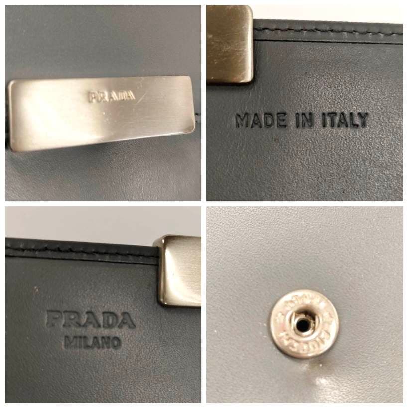 美品 プラダ ケース カードケース 小銭入れ 名刺入れ PRADA