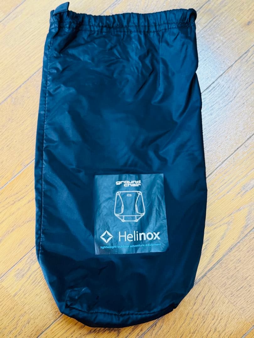 Helinox グラウンドチェア 黒