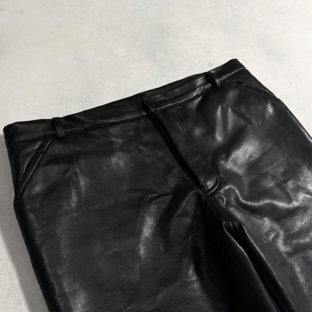 パンツ EMPORIO ARMANI Baggy Leather Pants