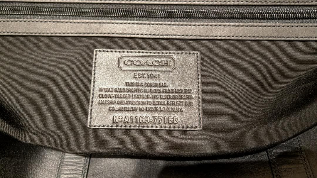 COACH コーチ ボストンバッグ アトランティック レザー ボストンバッグ