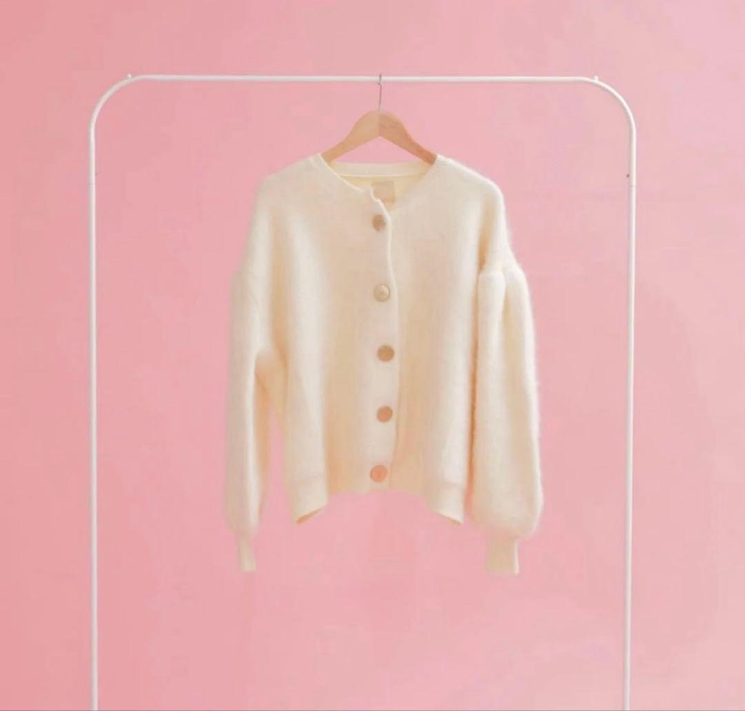 maison marble メゾンマーブルメルティモヘアカーディガン