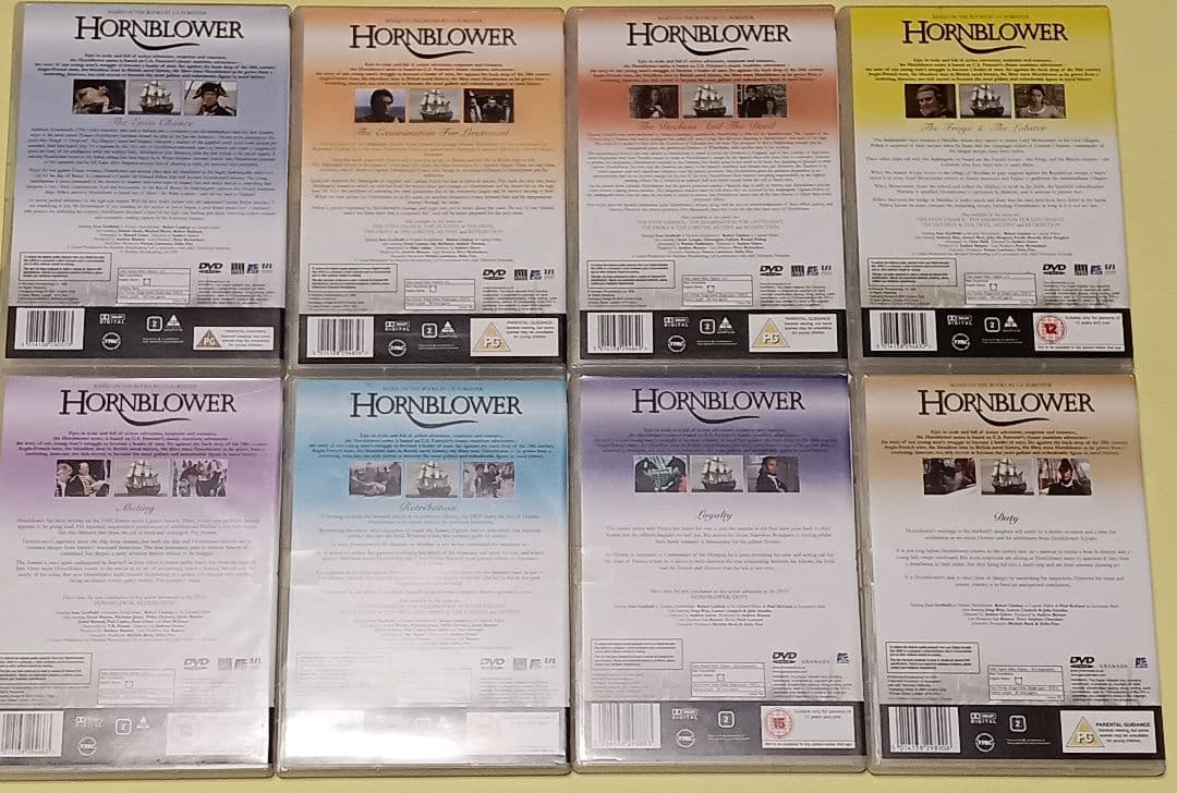 HORN BLOWER ホーンブロワー DVD8枚セット海外版