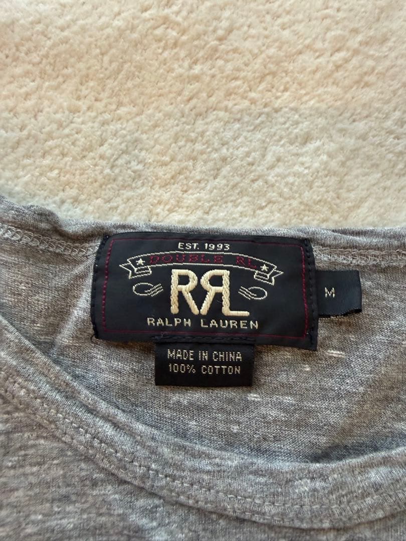 RRL 93rd Division Tシャツ M グレー