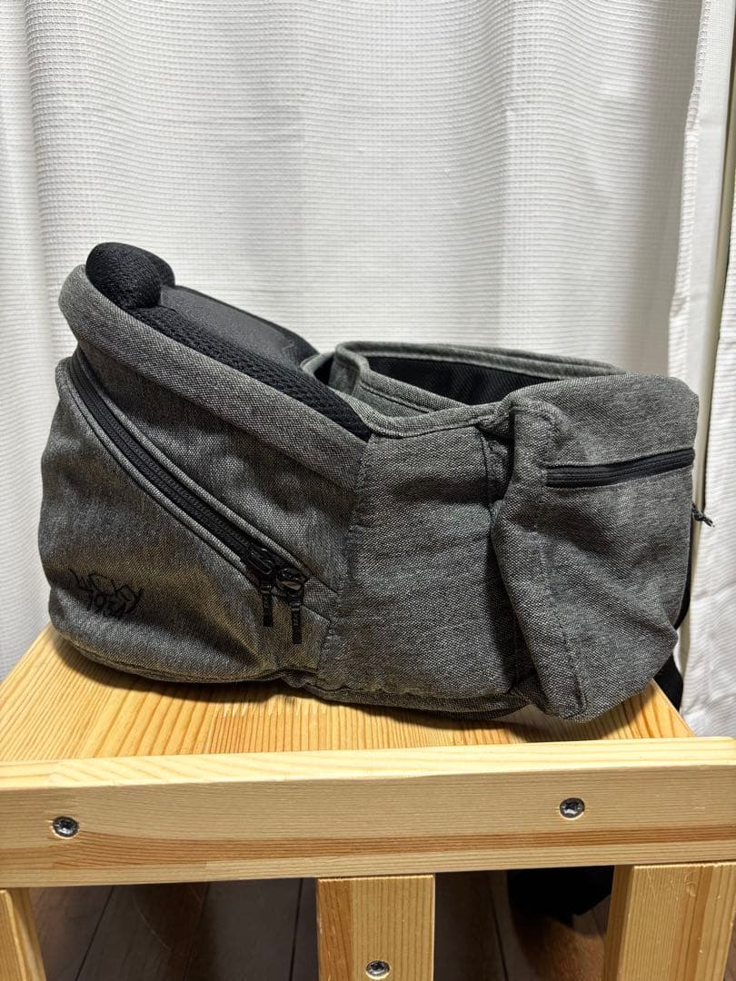Polban advance グレー ヒップシート シングルショルダー付き