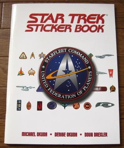 The Star Trek Sticker Book　スター・トレック