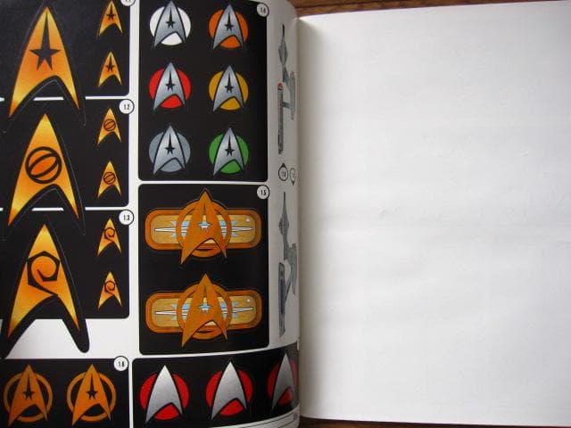 The Star Trek Sticker Book　スター・トレック