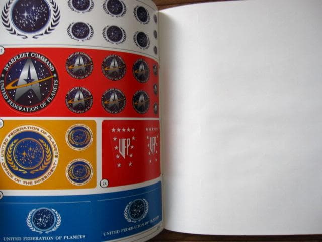 The Star Trek Sticker Book　スター・トレック