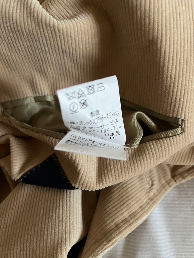 美品　Brooks Brothers コーデュロイ テーラードジャケット