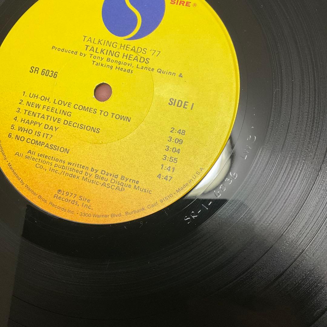TALKING HEADS 77 トーキングヘッズ　レコード