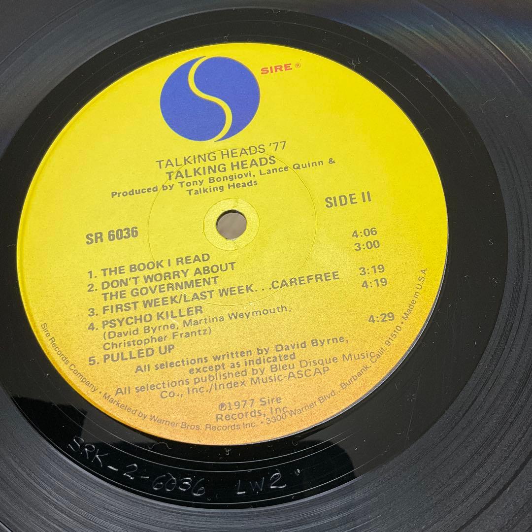 TALKING HEADS 77 トーキングヘッズ　レコード