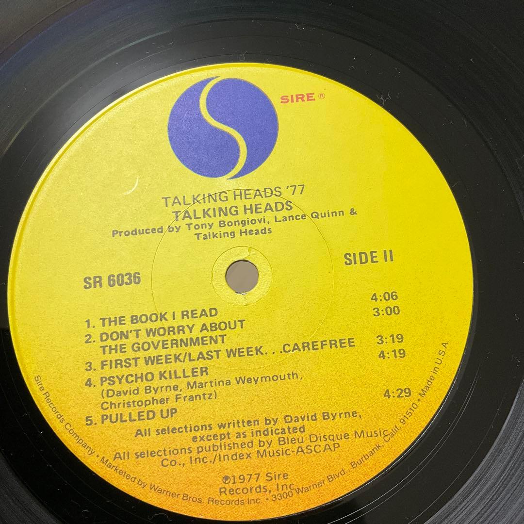 TALKING HEADS 77 トーキングヘッズ　レコード