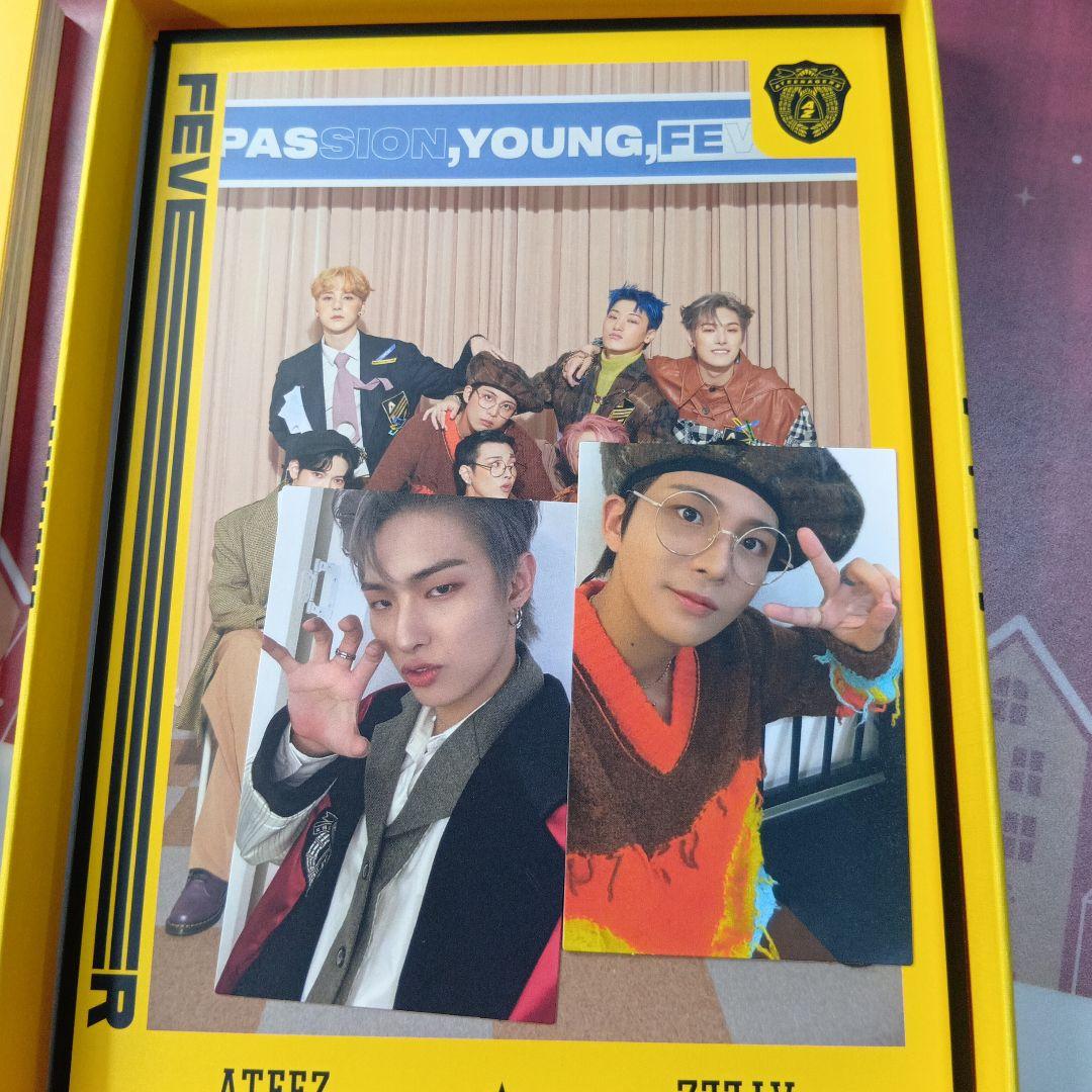 ateez　プロモアルバム　非売品　サイン入り　メッセージ入り　レア　美品