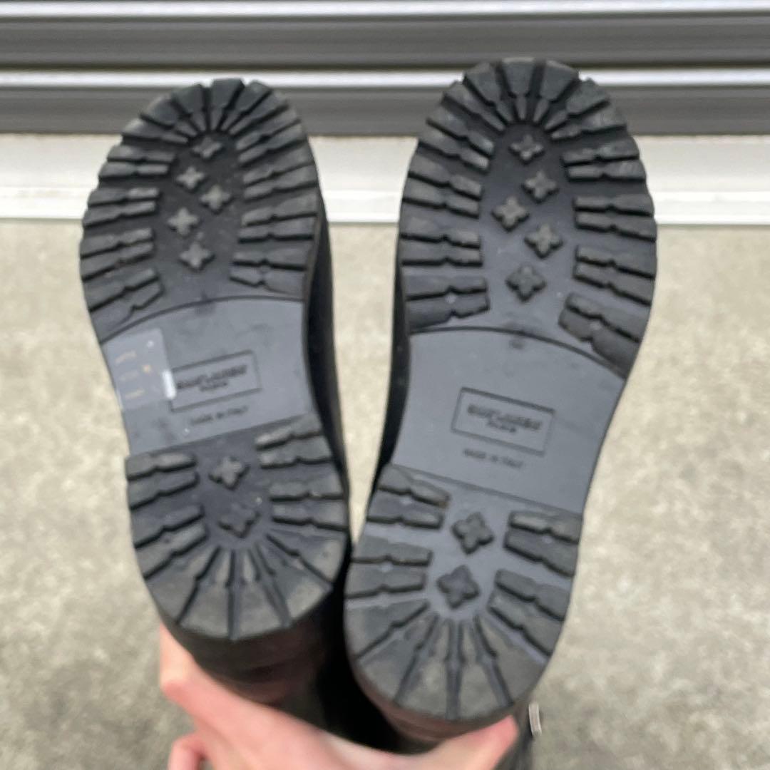 saint laurent y2k hedi期 ラバー レイン ブーツ レア