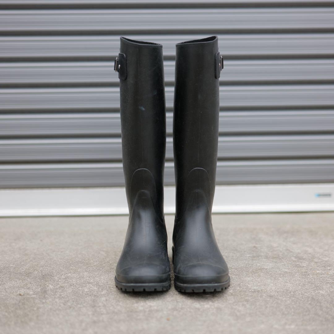 saint laurent y2k hedi期 ラバー レイン ブーツ レア