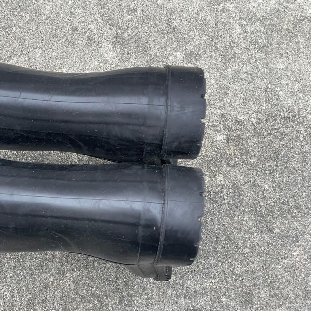 saint laurent y2k hedi期 ラバー レイン ブーツ レア